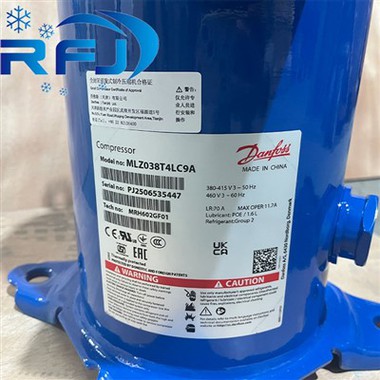 מדחס גלילה הרמטי מסדרת MLZ MLZ038T4LC9A